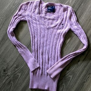 American Eagle Lilac Long sleeve sweater